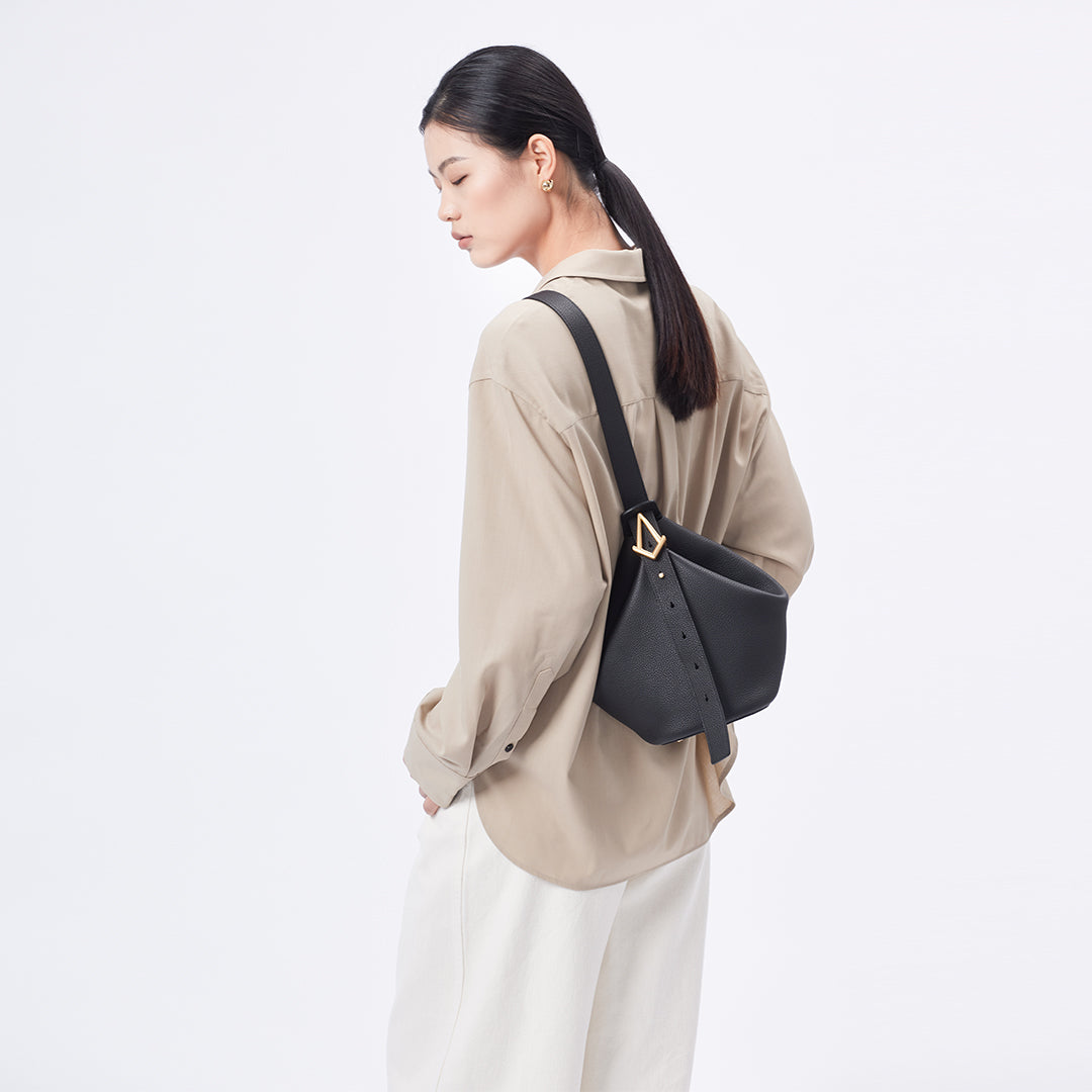 TIANQINGJI Handmade Ease Bucket Bag Softer Version