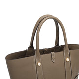 TIANQINGJI Handmade TOGO Leather Picotin Tote Bag - Large Size