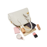 TIANQINGJI Handmade EVE Leather Dome Shell Tote Bags