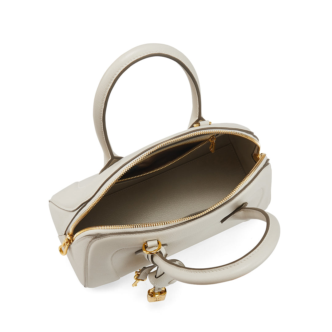 TIANQINGJI Handmade EVE Leather Dome Shell Tote Bags