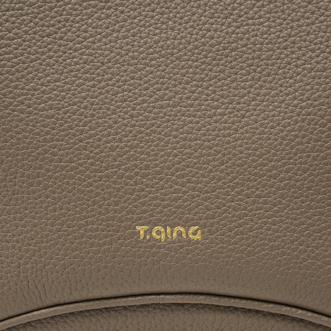 TIANQINGJI Handmade TOGO Leather Bucket Bag