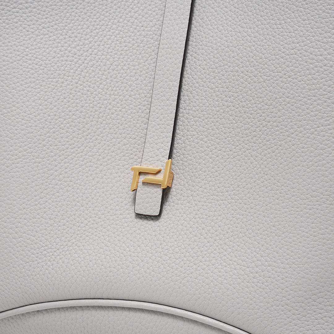 TIANQINGJI Handmade TOGO Leather Bucket Bag