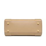 TIANQINGJI Handmade EVE Leather Dome Shell Tote Bags