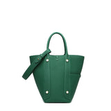 TIANQINGJI Handmade Green TOGO Leather Picotin Tote Bag