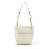 TIANQINGJI Handmade Cream White TOGO Leather Picotin Tote Bag