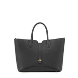 TIANQINGJI Handmade Black TOGO Leather Tote Bag