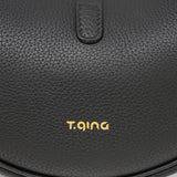 TIANQINGJI Handmade TOGO Leather Crescent Bag