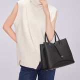 TIANQINGJI Handmade TOGO Leather Tote Bag