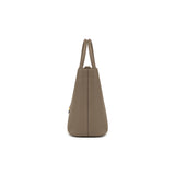 TIANQINGJI Handmade Etoupe TOGO Leather Tote Bag