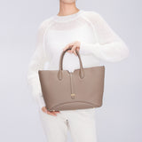 TIANQINGJI Handmade TOGO Leather Tote Bag