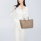 TIANQINGJI Handmade TOGO Leather Tote Bag