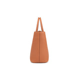 TIANQINGJI Handmade Gold Brown TOGO Leather Tote Bag