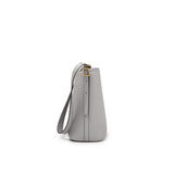 TIANQINGJI Handmade Gray TOGO Leather Bucket Bag