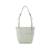 TIANQINGJI Handmade Light Green TOGO Leather Picotin Tote Bag