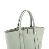 TIANQINGJI Handmade Light Green TOGO Leather Picotin Tote Bag