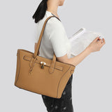TIANQINGJI Handmade Milk Tea TOGO Leather Shoulder Tote Bag