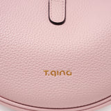 TIANQINGJI Handmade TOGO Leather Crescent Bag