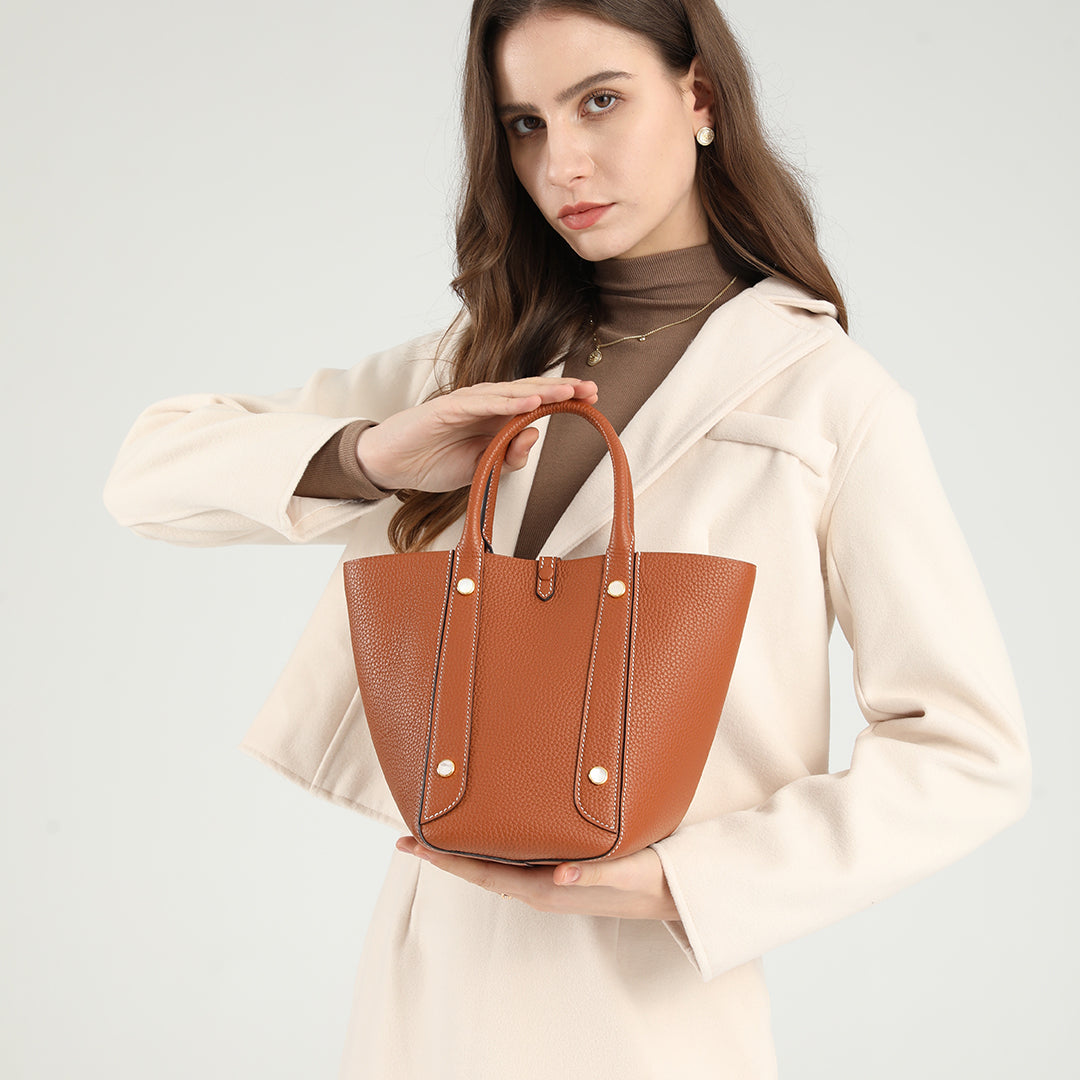 Picotin Leather Inspired Handbag