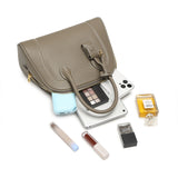 TIANQINGJI Dome Shell Bag - กระเป๋าหนังแฮนด์เมด Etoupe EVE