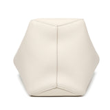 Fashion Multi-Function Handmade Rare Leather Picotin - Cream White - small -6- MSNCRAFT - TIANQINGJI