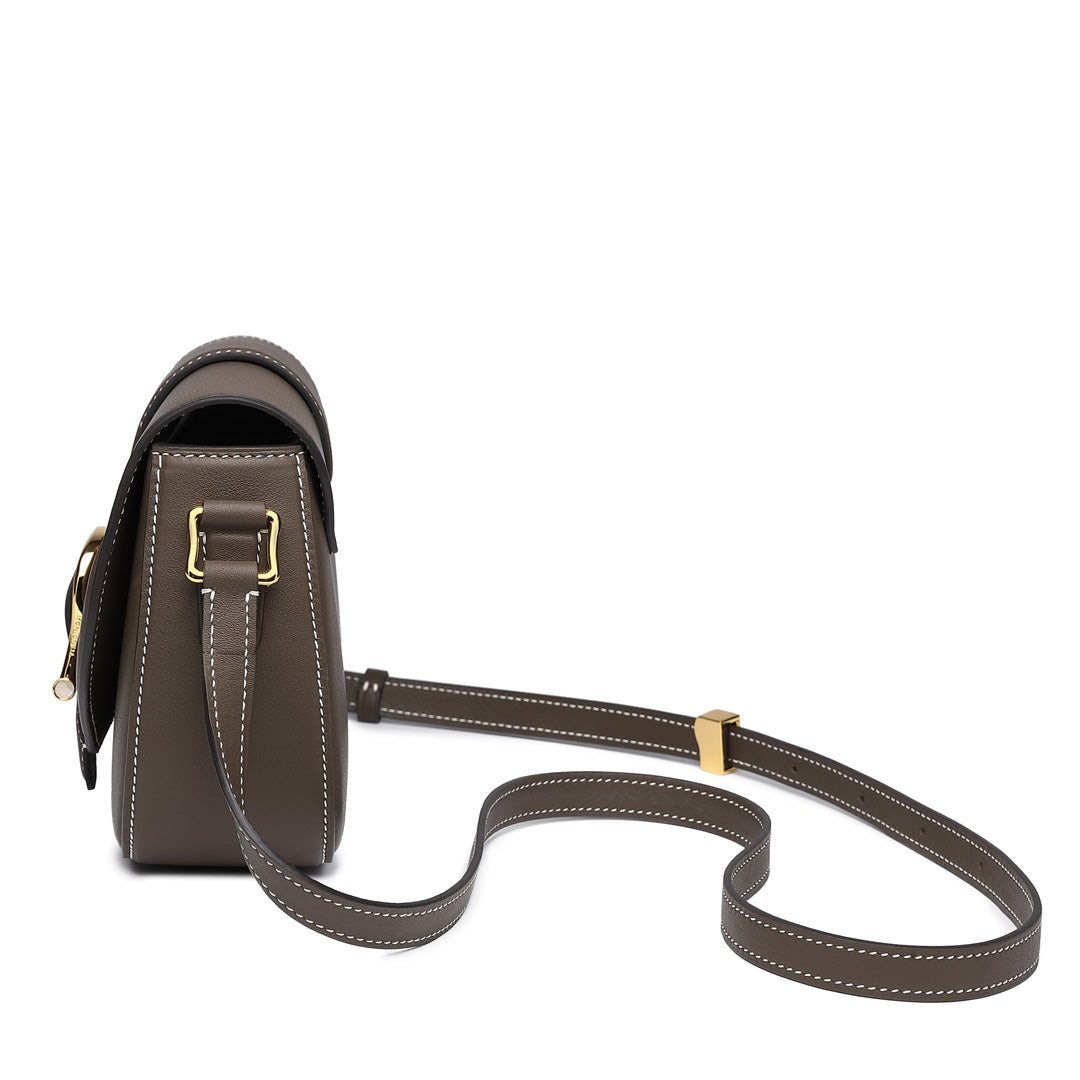 TIANQINGJI Handmade Designer Saddle Bag