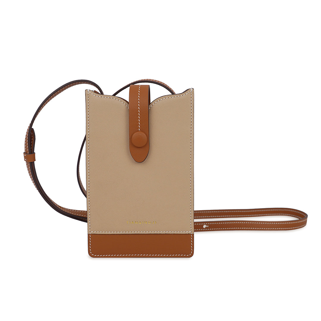 TIANQINGJI Handmade TOGO Leather Phone Bag
