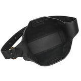 TIANQINGJI Handmade Black TOGO Leather Shoulder Hobo Bag